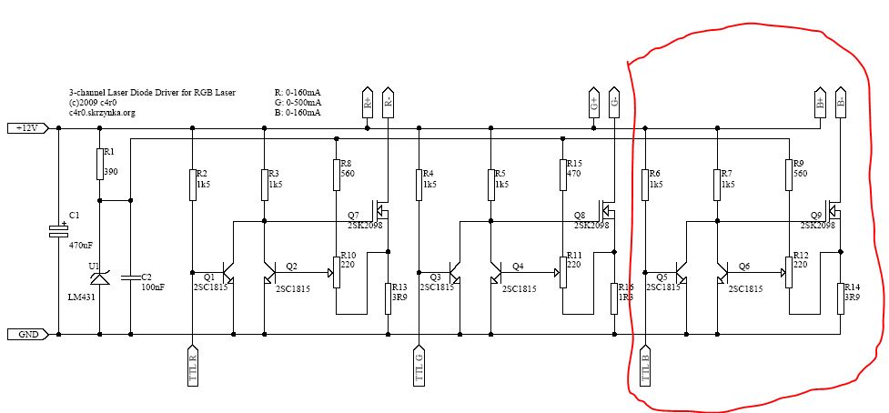 Схема Драйвер Лазерного Диода - afterprogrammy